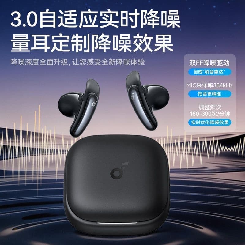 Soundcore D1200 Liberty Buds Semi-In-Ear True Bluetooth Earbuds Deep Noise Cancelling Sports Earbuds