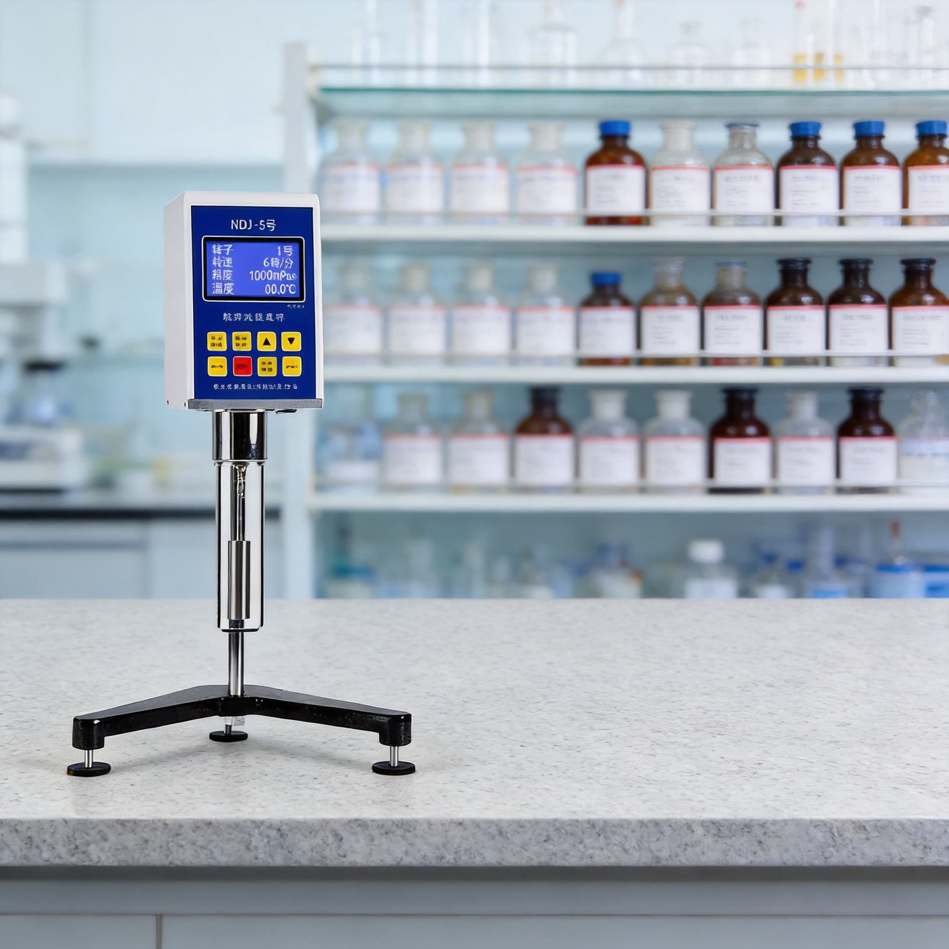 NDJ-1 pointer digital display rotational viscometer NDJ-5S/8S/9S high-precision paint viscosity tester paint