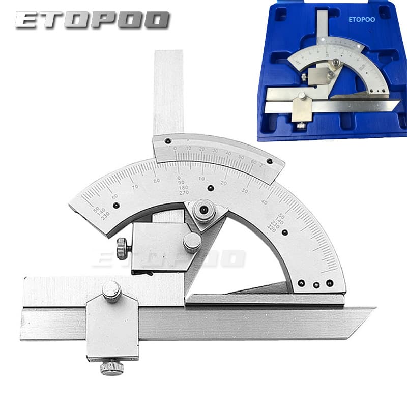 Etopoo 0-320 Degree Digital Caliper Angle Ruler Angle Measuring Tool High Precision Electronic Digital Caliper