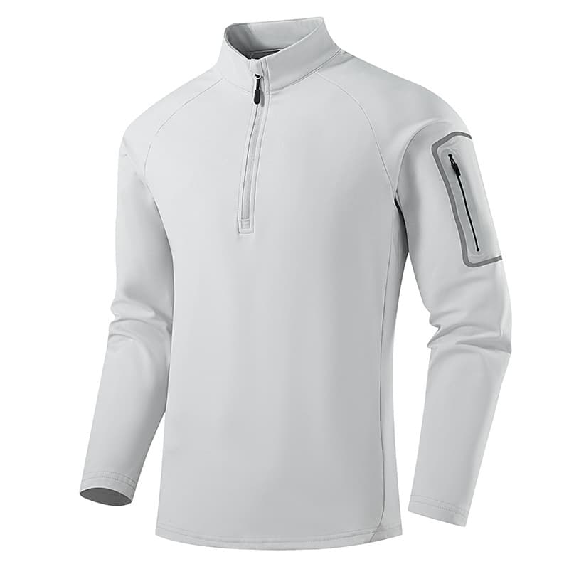 2026 New Spring Autumn Half-Zip Stand Collar Polyurethane Fleece Two-Piece Versatile Long Sleeve Pullover Hot-Selling Cross-Border Style