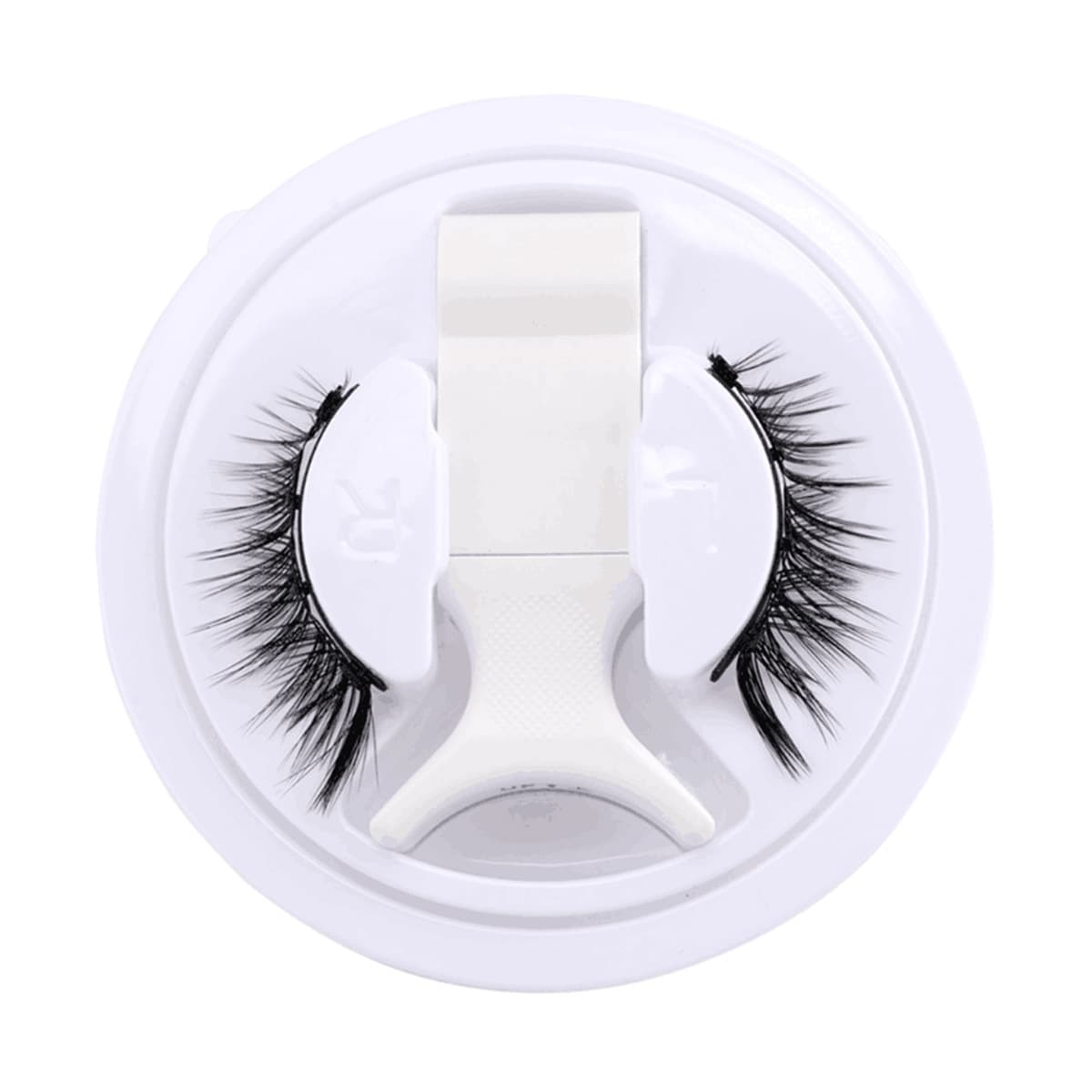 Cross-border new product European and American magnet magnetic false eyelashes reusable waterproof natural thick glue-free eyelashes