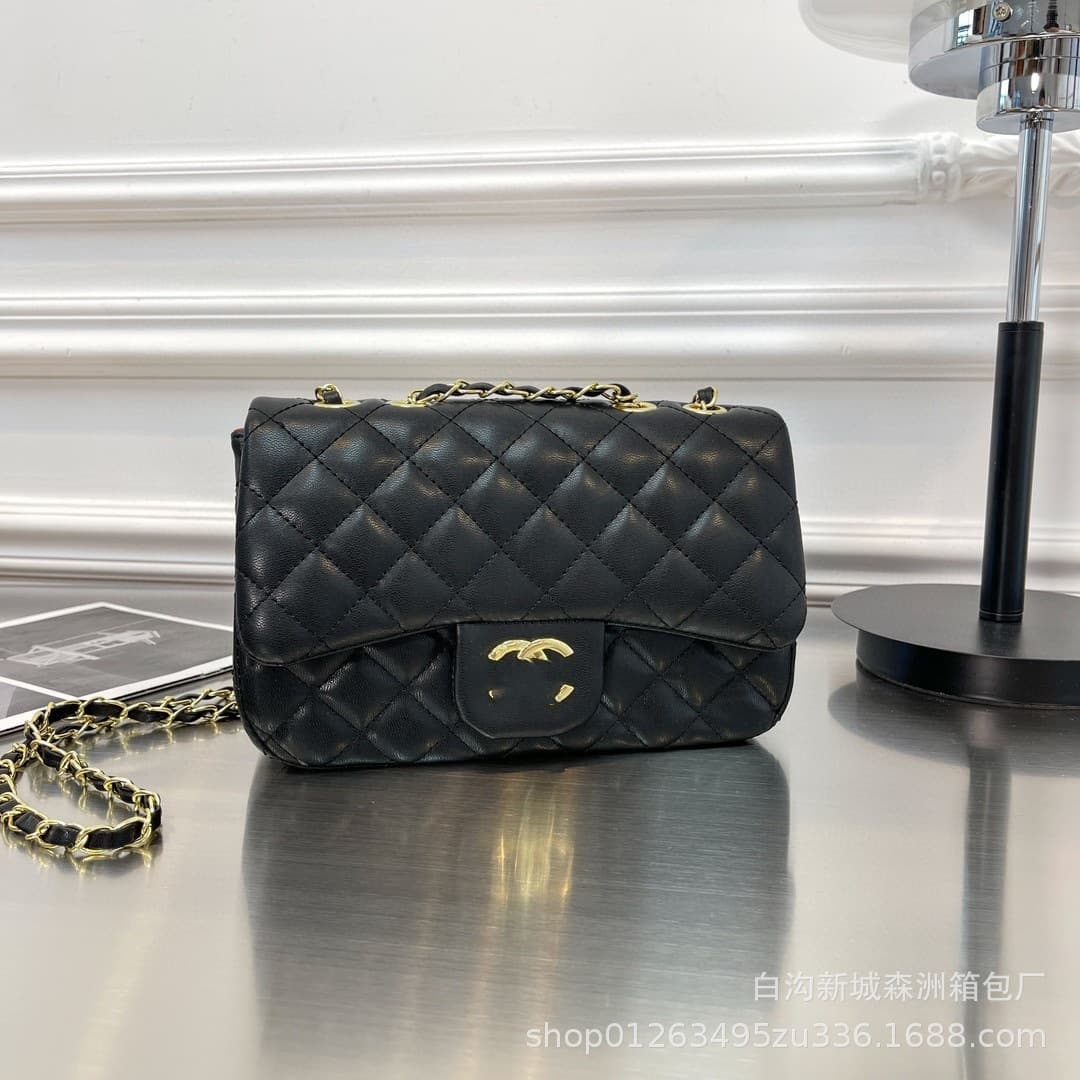 New Xiaoxiang 24n nylon h armpit bag mini gold ball bag women's bag sheepskin shoulder crossbody bag
