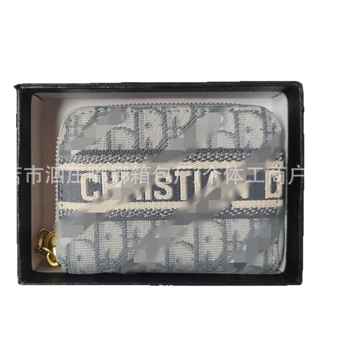 Cross-border Bestseller CD Wallet Embroidered Denim Card Holder Multi-slot Card Case Premium Women's Wallet Purse European & American Fashion