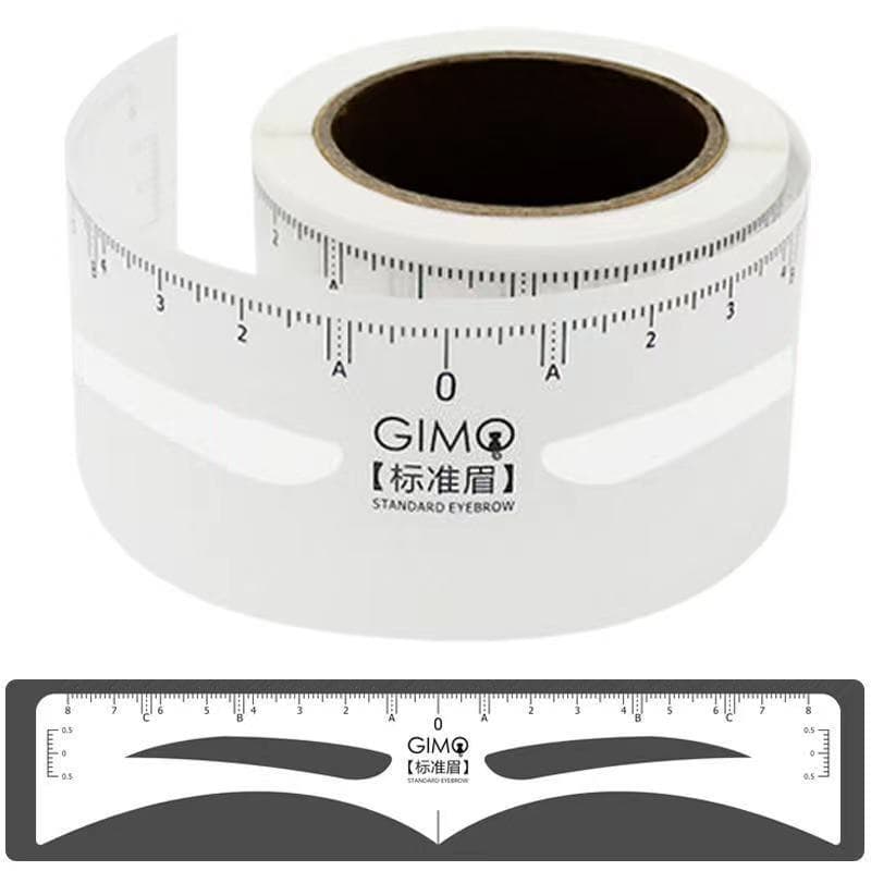 Disposable eyebrow sticker, eyebrow card, eyebrow ruler, beginner’s beauty tool, one-line eyebrow trimming, eyebrow tattoo embroidery essential eyebrow drawing artifact