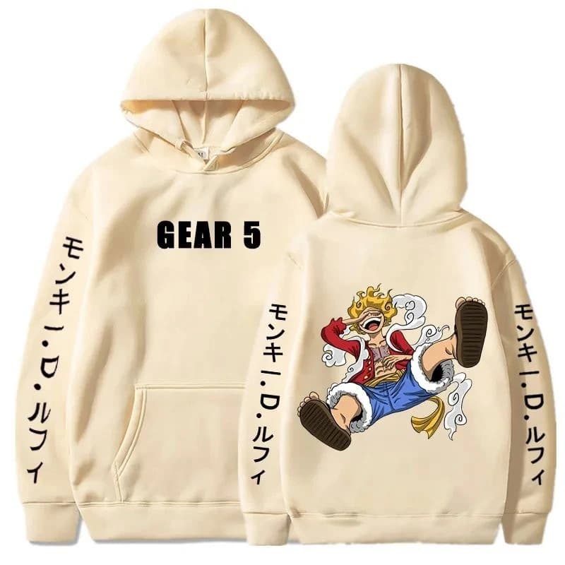 One Piece Gear 5 Hoodie / Anime One Piece Luffy Hoodie Jacket