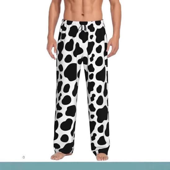 Cross-Border Foreign Trade Temu Men's Vacation Color Block Geometric 3D Print Casual Pants Elastic Drawstring Loose Straight Leg Pants
