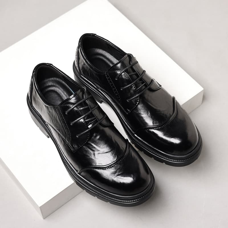 Casual Formal Men's Leather Shoes Wedding Best Man Groom Shoes Business British Style Spring Autumn High Quality Adult Footwear