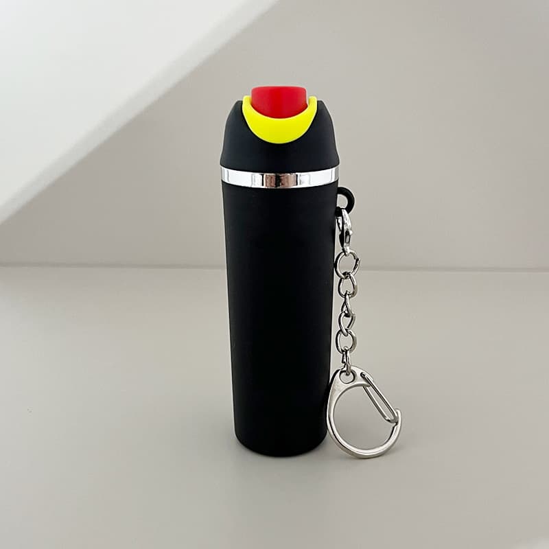New Owala Style Fruit Cup Keychain Backpack Pendant Can Hold Lipstick Accessories