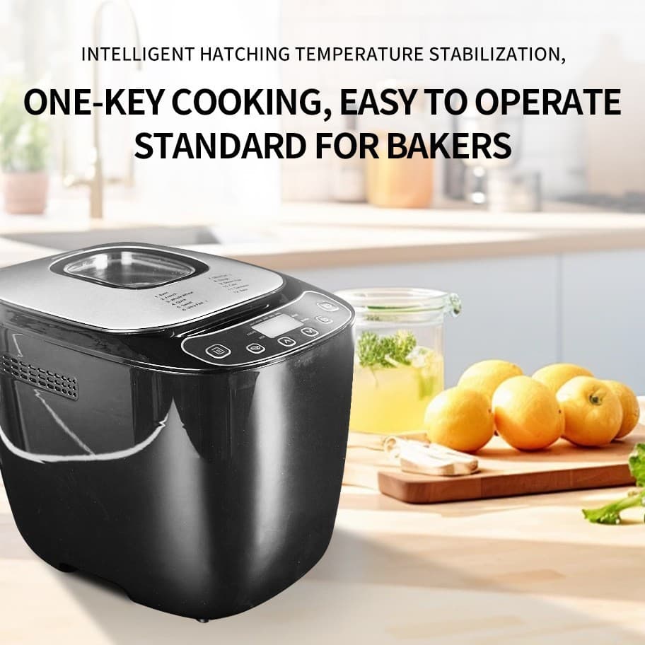 Automatic Bread Maker Cake Baker Fermentation 2LBS Smart Home Multifunctional Baking Kneading