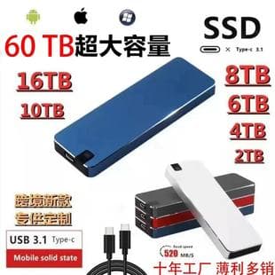 Cross-border Trade SSD Expansion Upgrade Portable Hard Drive (Not for Individual Purchase)