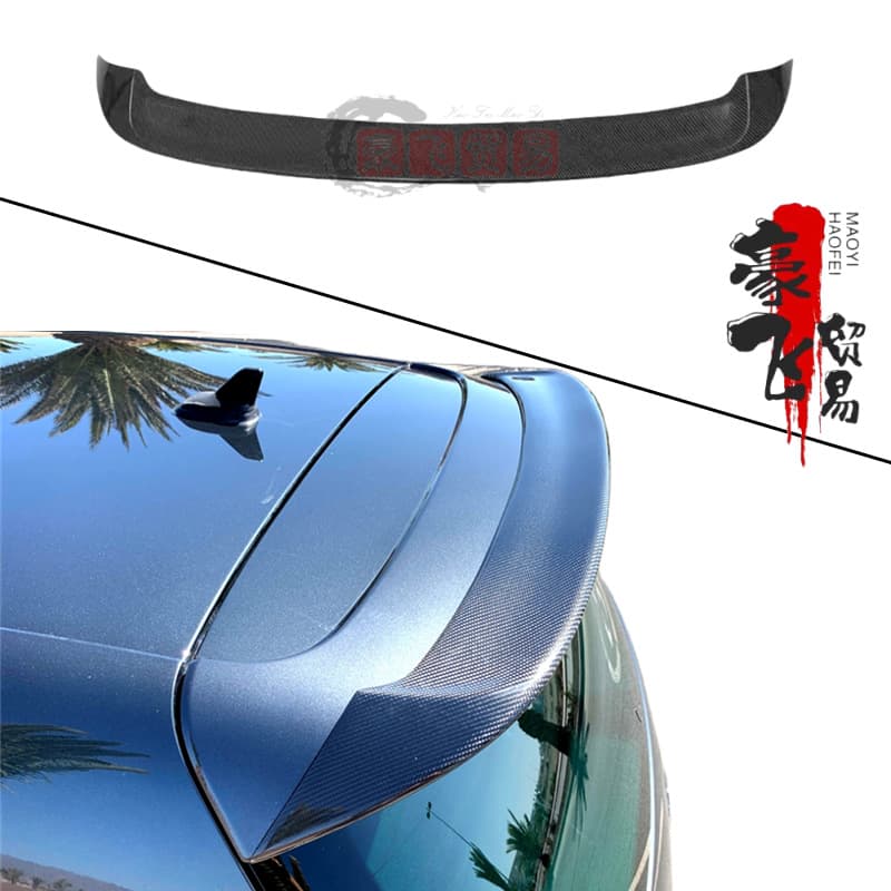 Compatible with 10-13 VW Golf 6 GTI Rear Spoiler, Golf 6 GTI/R20 Modified Sport No-Drill Roof Spoiler