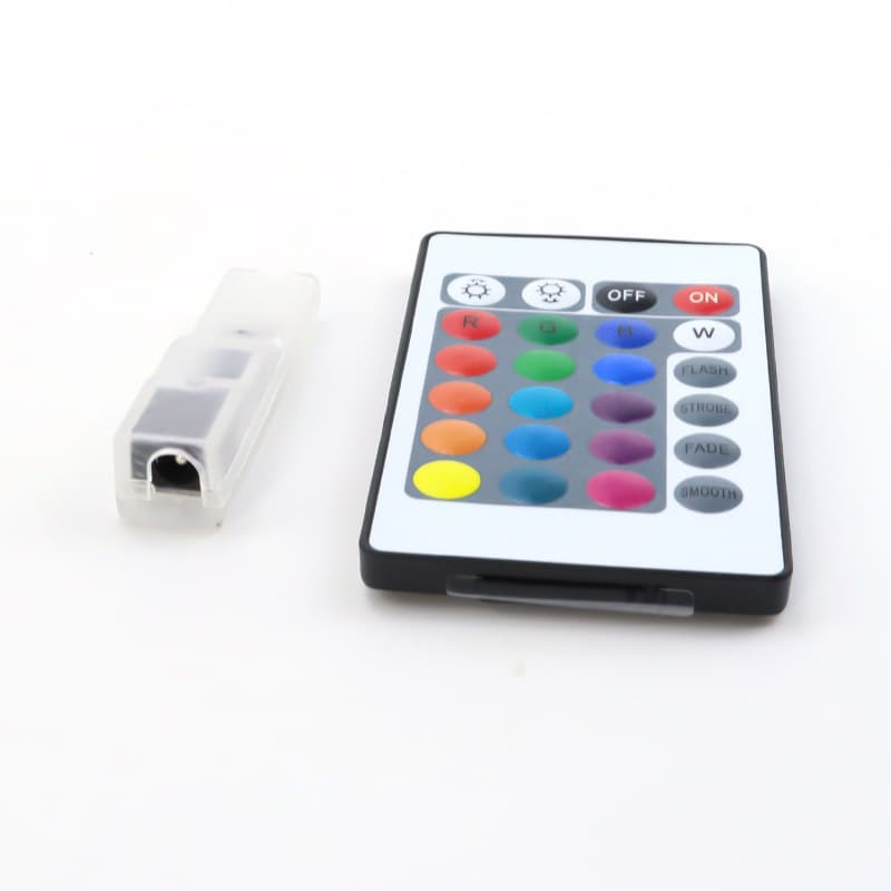 LED Color Controller IR Infrared Mini 24-Key Wireless Remote RGB Strip Light Controller Factory