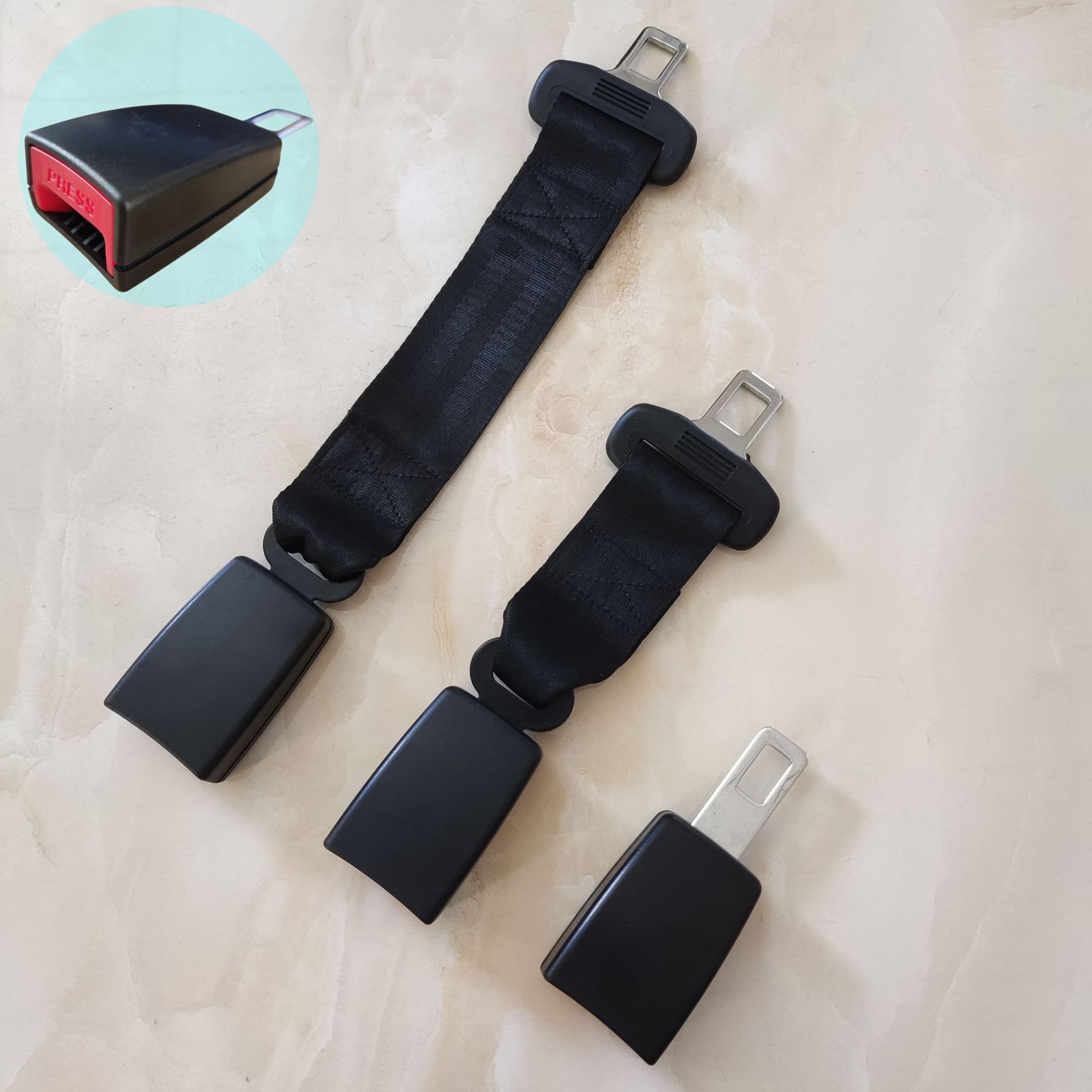 Factory Direct Cross-border Child Pregnant Seat Belt Extender Car Seat Extender Latch Auto Accessories