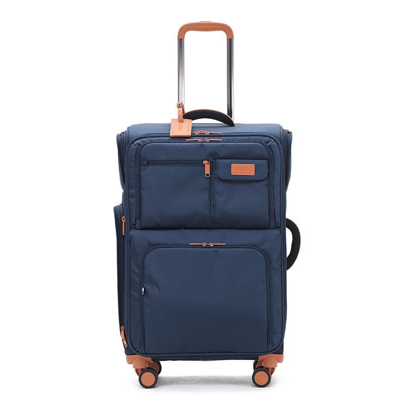 G5U Rugged Oxford Fabric Ultra-Light Wet-Dry Separation Trolley Suitcase, 20-inch, 24-inch Carry-On, 28-inch Large Capacity Suitcase