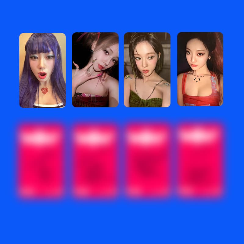 Aespa's new album MY WORLD returns with S-mini card Ning Ning winter Liu Jimin card