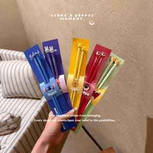 Disney Alloy Chopsticks for Home, Couples, One Pair Per Person, Anti-Slip, Anti-Mold, Children's Chopsticks, Judy Chopsticks Wholesale