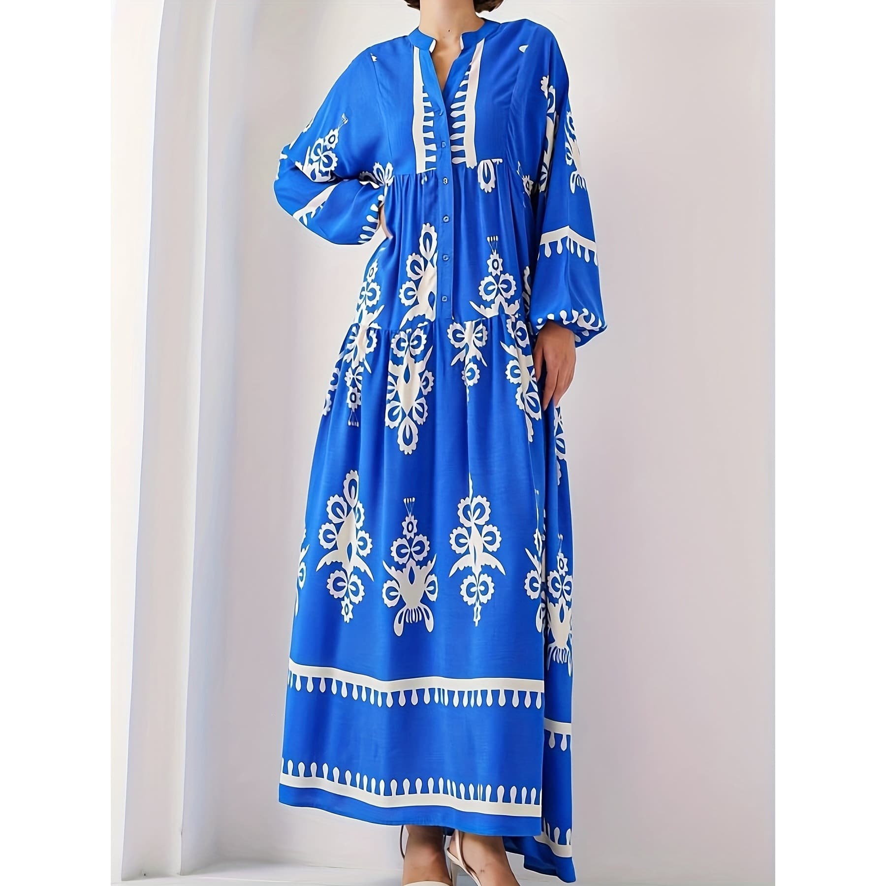 Women's Casual Simple Dress Daily Wear Vacation Clothing Abaya Robe