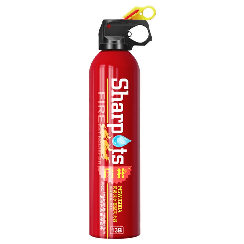 Shanmu 21B Vehicle Water-Based High-Temperature Resistant Explosion-Proof Fire Extinguisher, Small Portable Fire Extinguisher for Home and Car Use