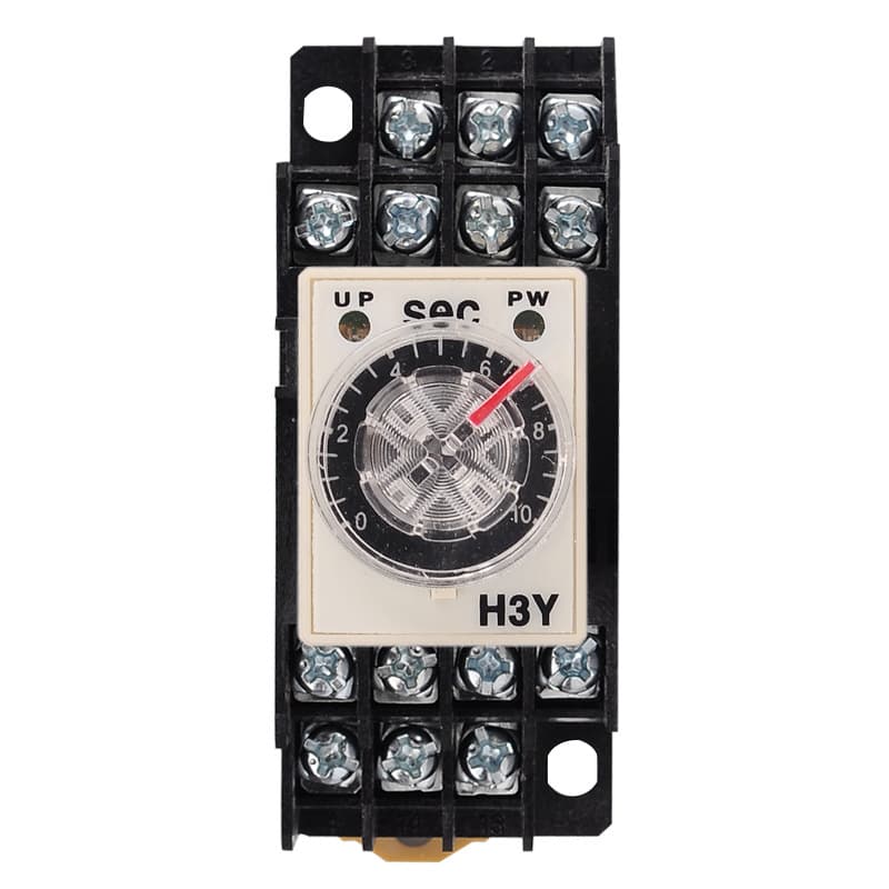 H3Y-2 Mini Time Relay Power-On Delay Transistor Time Relay AC220V DC12V 24V