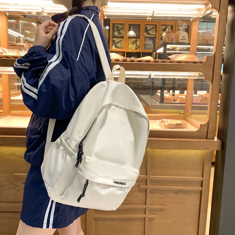 Japanese-style simple backpack for female students, lightweight large-capacity travel backpack, ins-style trendy versatile wholesale