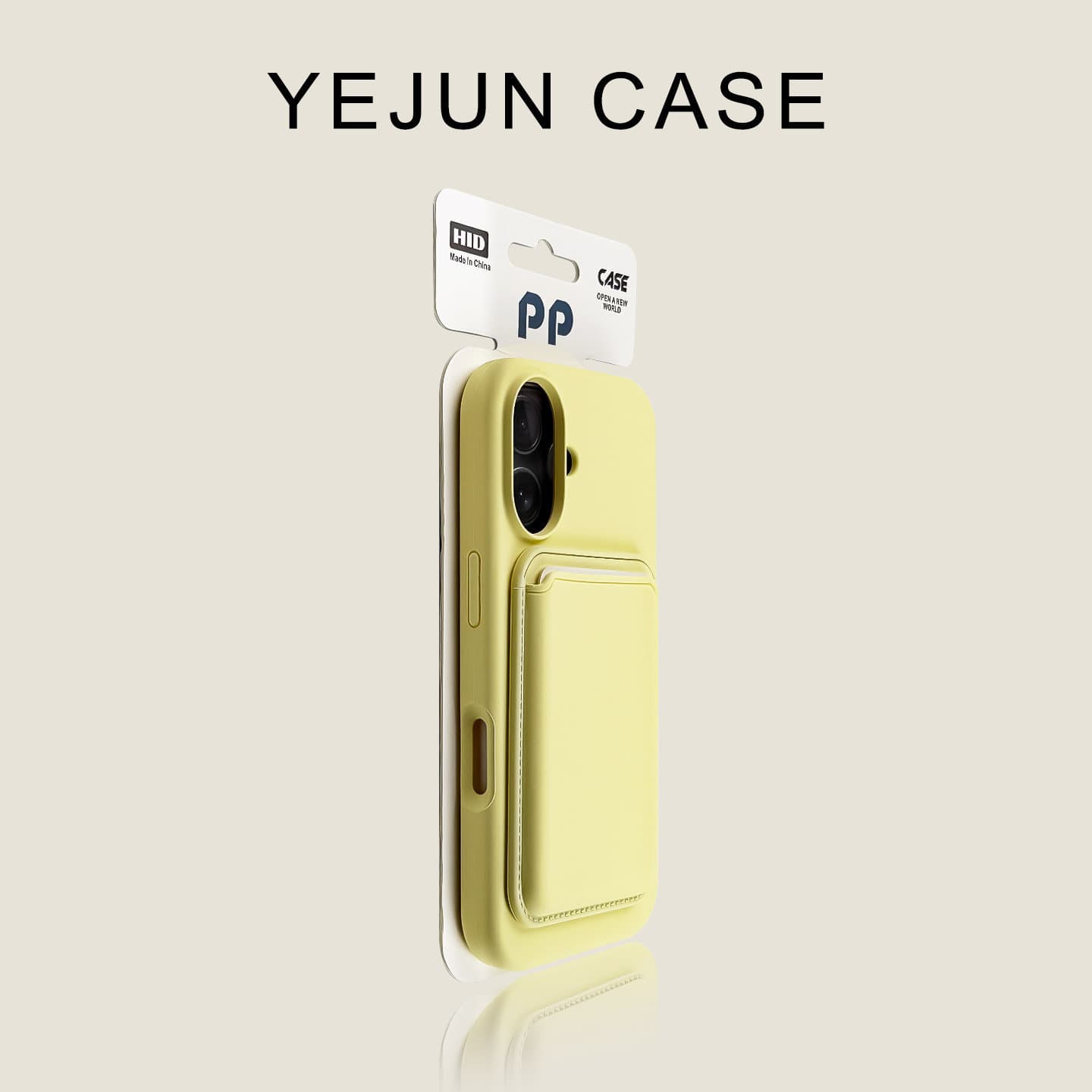 Compatible with iPhone 16/16 Pro Phone Case 17 Cream Large Hole Apple 16 Pro Max Magnetic Card Holder 15 Pro