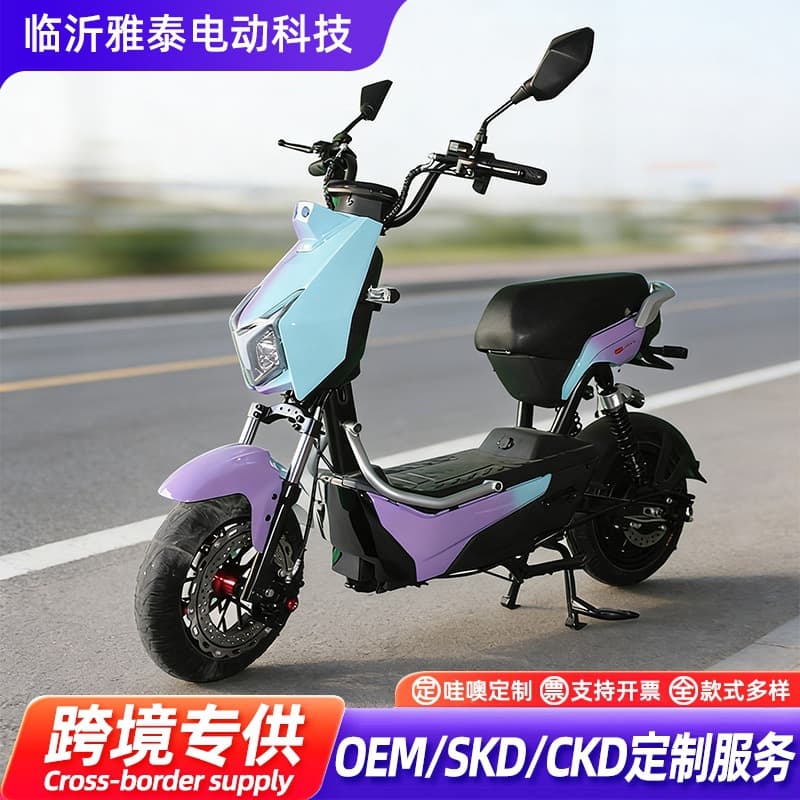 High-power electric scooter for export, Yachi custom electric moped for men and women, commuter electric motorcycle, electric bicycle