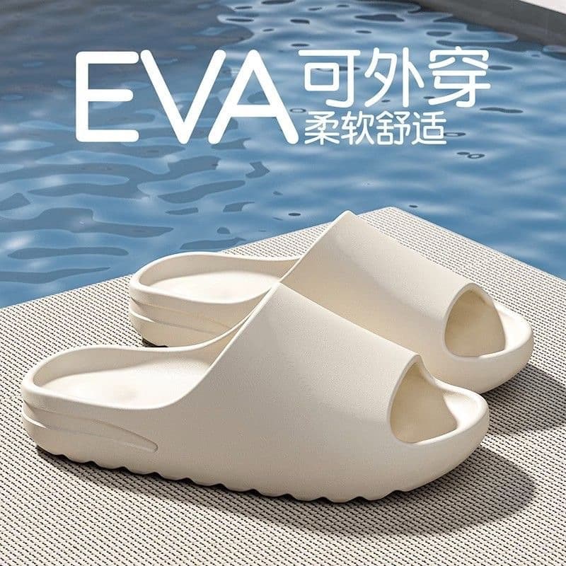 Summer Slippers for Men and Women, Home Slippers, Couple EVA Slippers, Flip Flops for Men, Outdoor Wear