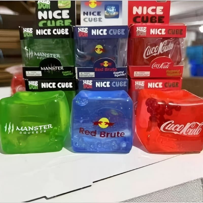 Cross-Border Hot Selling Monster Cube Maltose Squeeze Toy Stress Relief Slow Rebound Decompression Toy