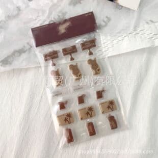 Cross-border in-stock Hailey Summer 26 Summer Limited Edition 3D Puffy Sticker