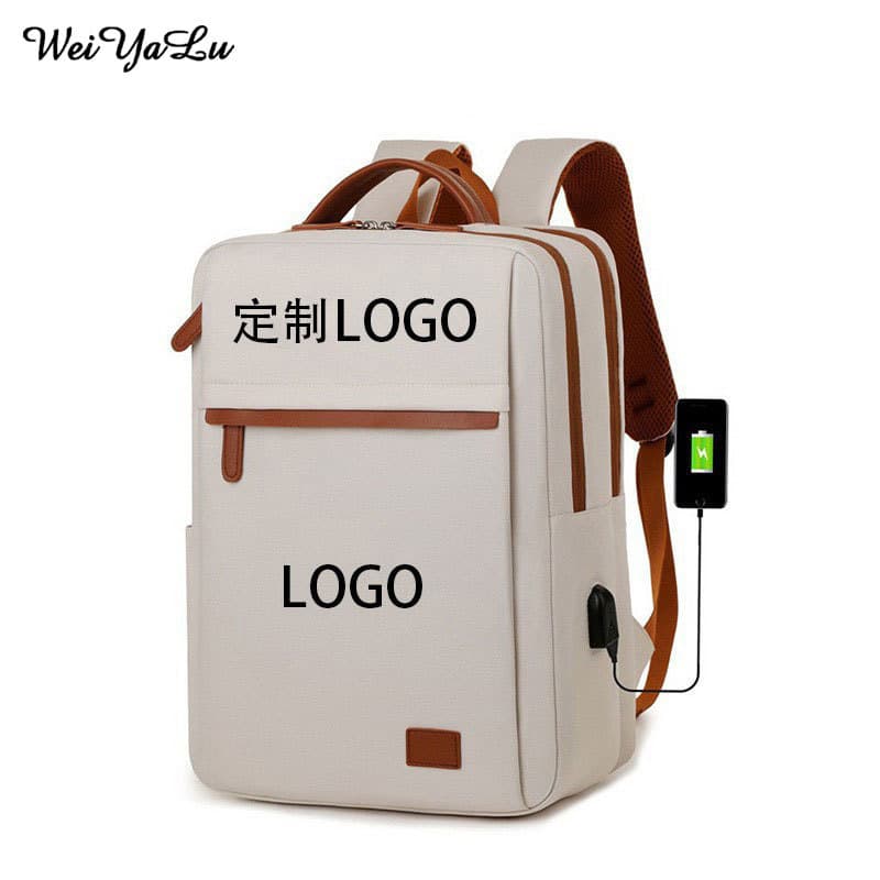 Cross-border casual backpack for short trips, stylish and versatile laptop bag