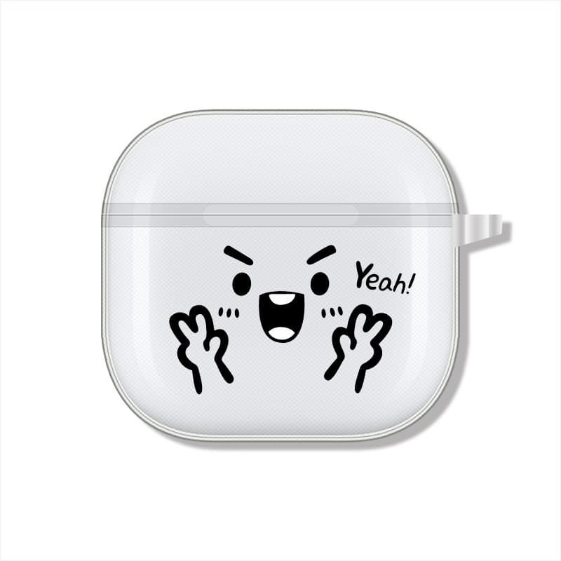 Transparent Personalized Protective Case for Apple AirPods 4 Wireless Bluetooth Earphones, Shockproof and Dustproof Soft Case