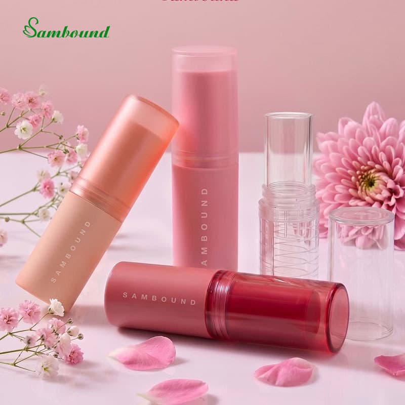 Custom Large Capacity Lipstick Tube Semi-Transparent 10G/5G All-PET Injection Molded Balm Stick Blush Stick Empty Tube