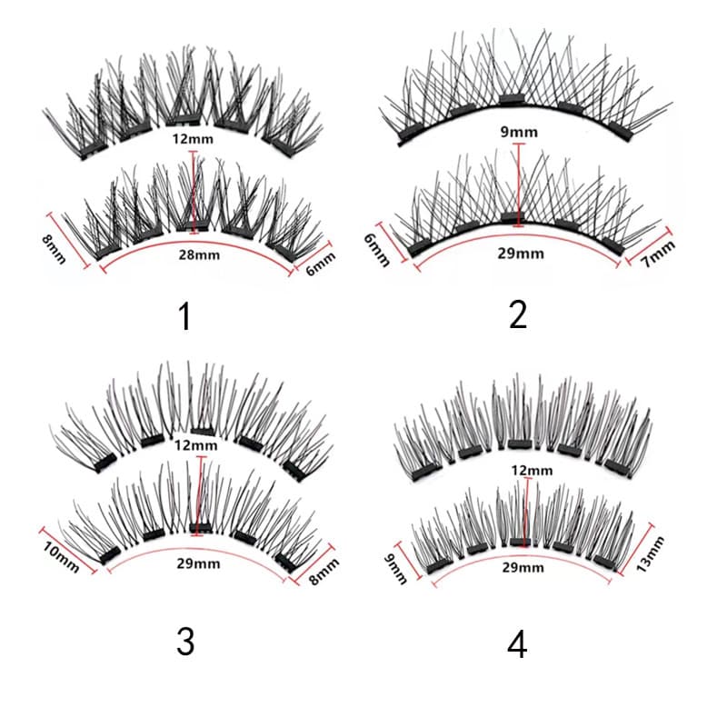 Magnetic Eyelash Kit with Magnetic Lashes, Wholesale from Factory Source