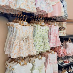 Children Dress Girl Stone Floral Skirt Cargo Dress Children's Dress