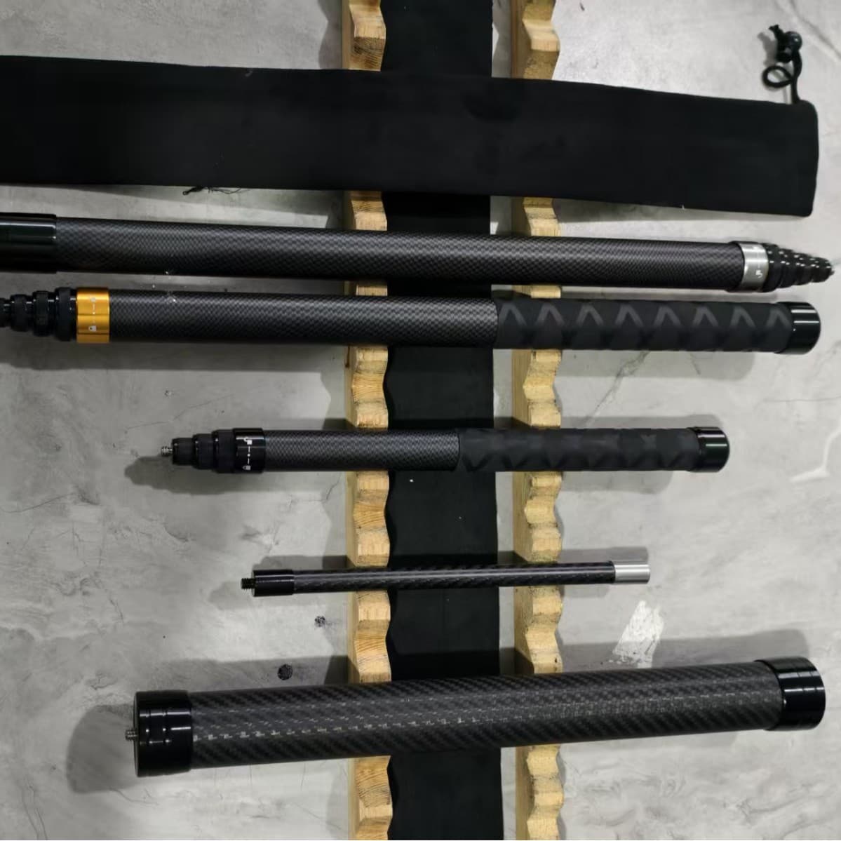 Compatible with Insta360 carbon fiber invisible selfie stick 5.0m, carbon fiber extension GoPro 1.5/3m selfie stick