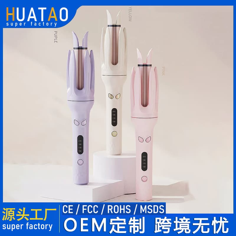 Cross-border Automatic Curling Iron Large Curl Negative Ion Wave Curling Wand Hair Curler Tool