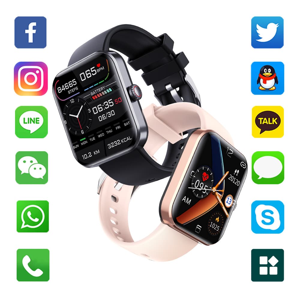 Smart watch F57L blood sugar real-time heart rate and blood oxygen calibration monitoring men's and women's sports watches factory direct sales