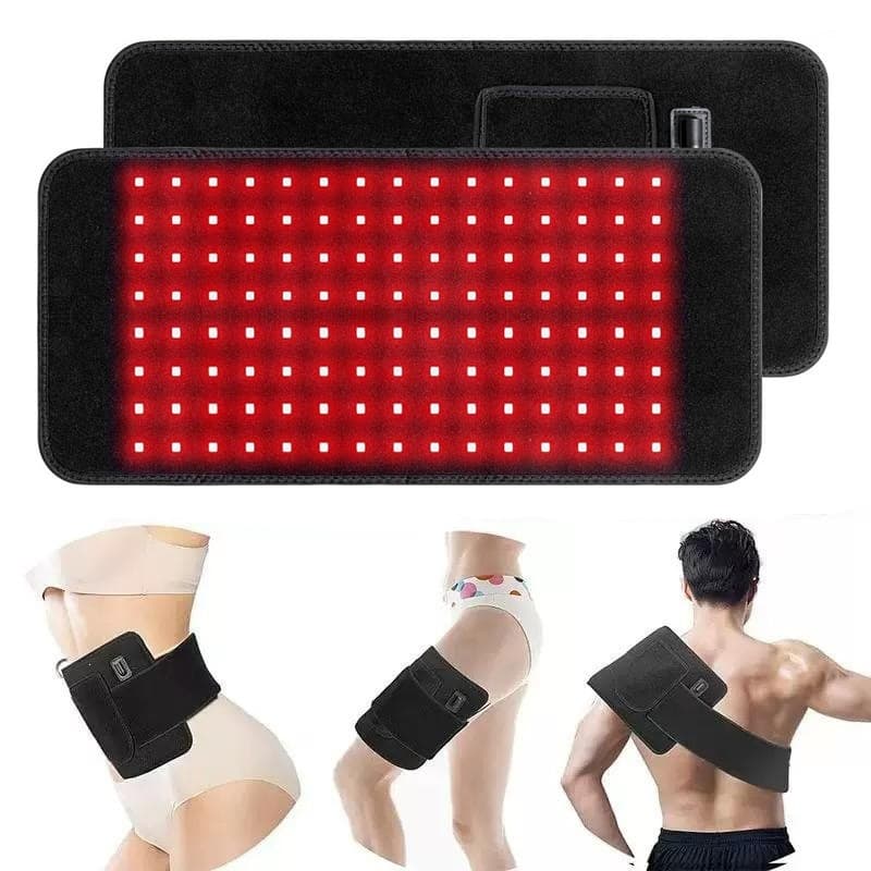 120 lamp beads LED red light belt household cross-border red light massage infrared heating spectrum physiotherapy beauty waist protector