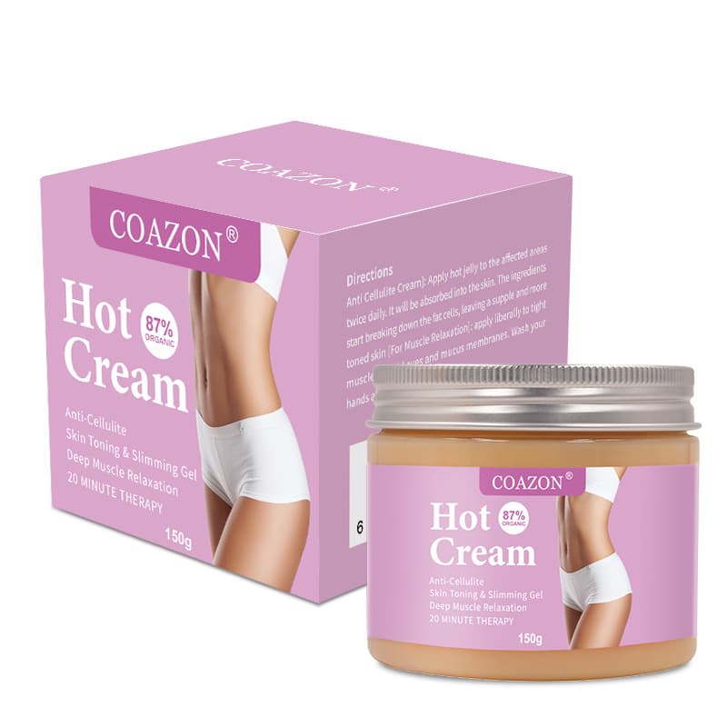 Cross-border ready stock Hot Cream heating massage cream for relaxation, moisturizing, and body shaping.