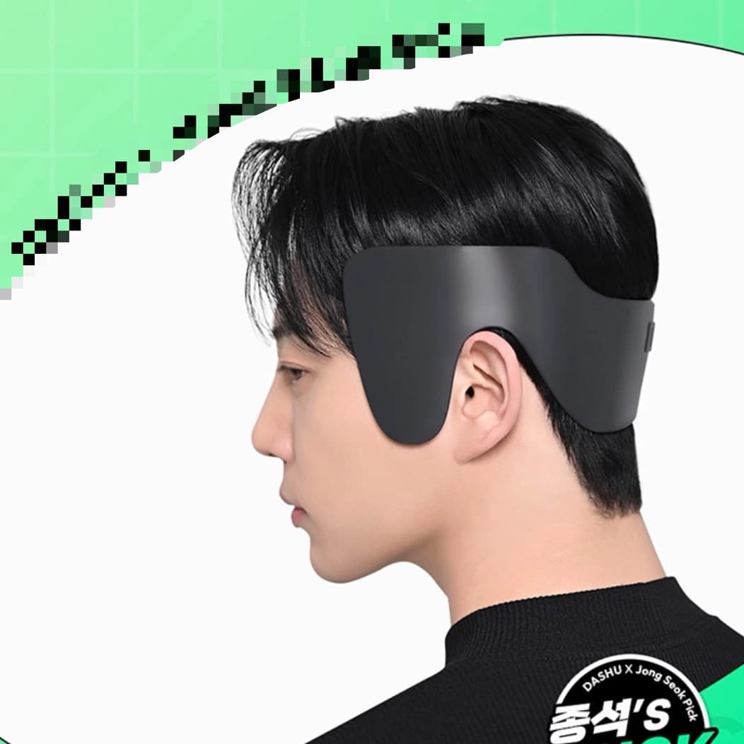 Cross-border sideburn straightener, men's hair anti-friction and straightening tool, men's short hair styling and fixing tool