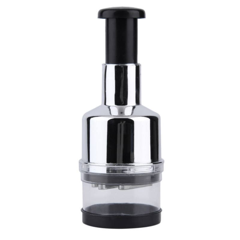 304 Stainless Steel Garlic Chopper Manual Garlic Crusher Onion Ginger Garlic Cutter Kitchen Tool Factory Direct