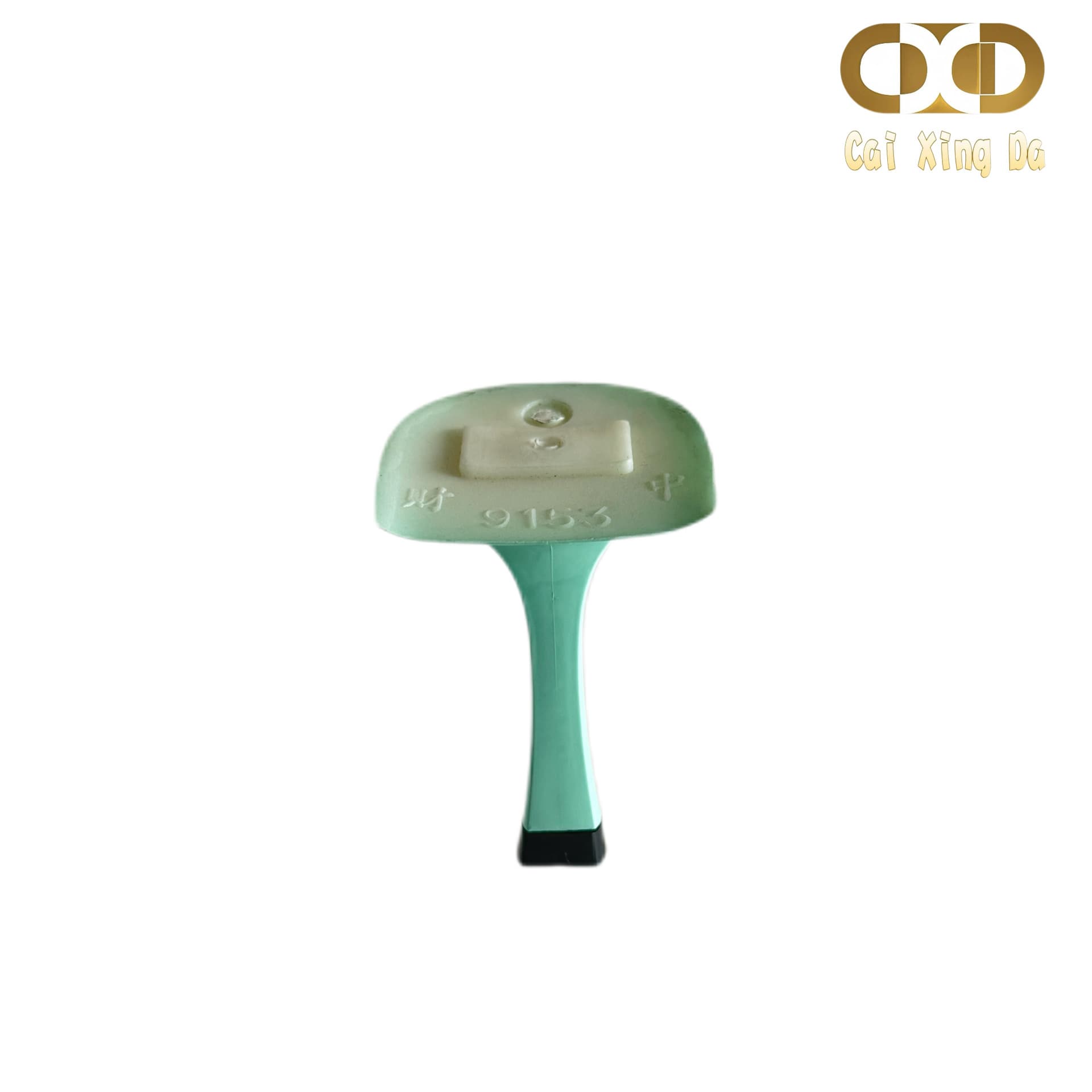 Caixingda Shoe Material Heel 9153 Electroplated Baking Paint Niche Design Creative Fashion Personality Women's Heel