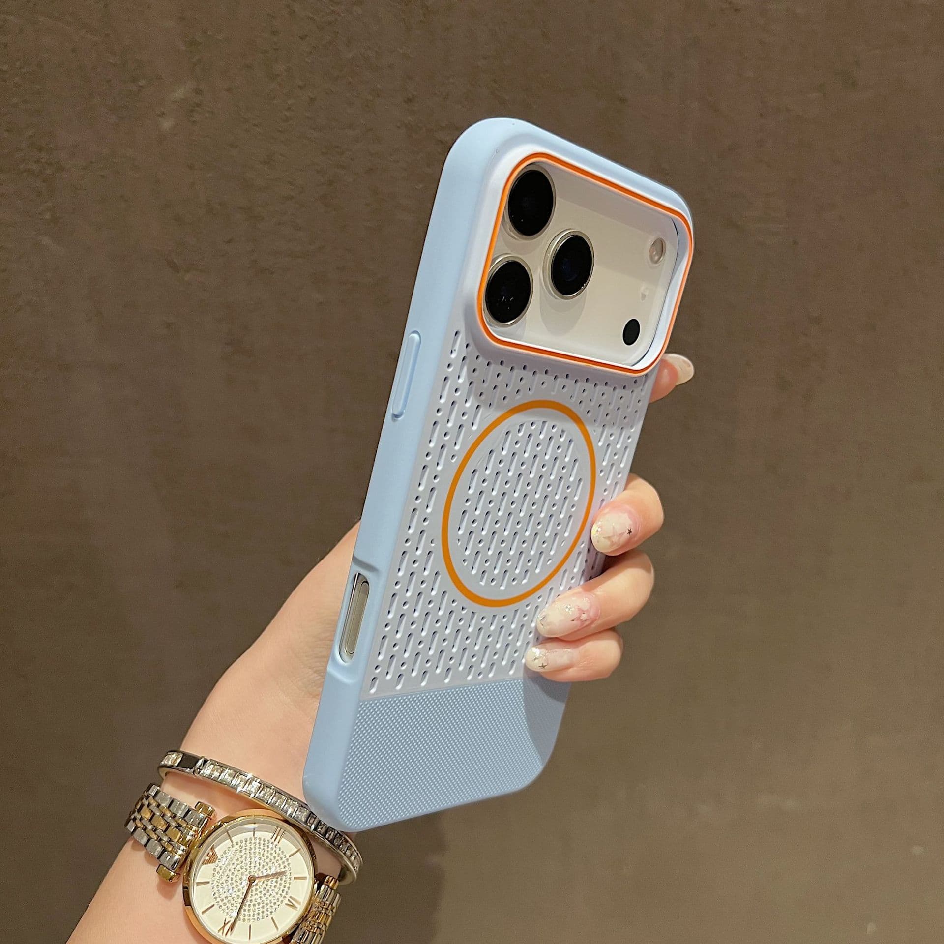 Trendy Heat Dissipation 2nd Gen Phone Case for Apple 17 PRO MAX Summer Dopamine 16/15 Magnetic Heat Sink 11