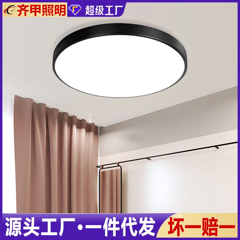 Ultra-Thin Modern Nordic LED Ceiling Light Creative Home Lighting Fixture for Living Room Dining Room Entryway Balcony