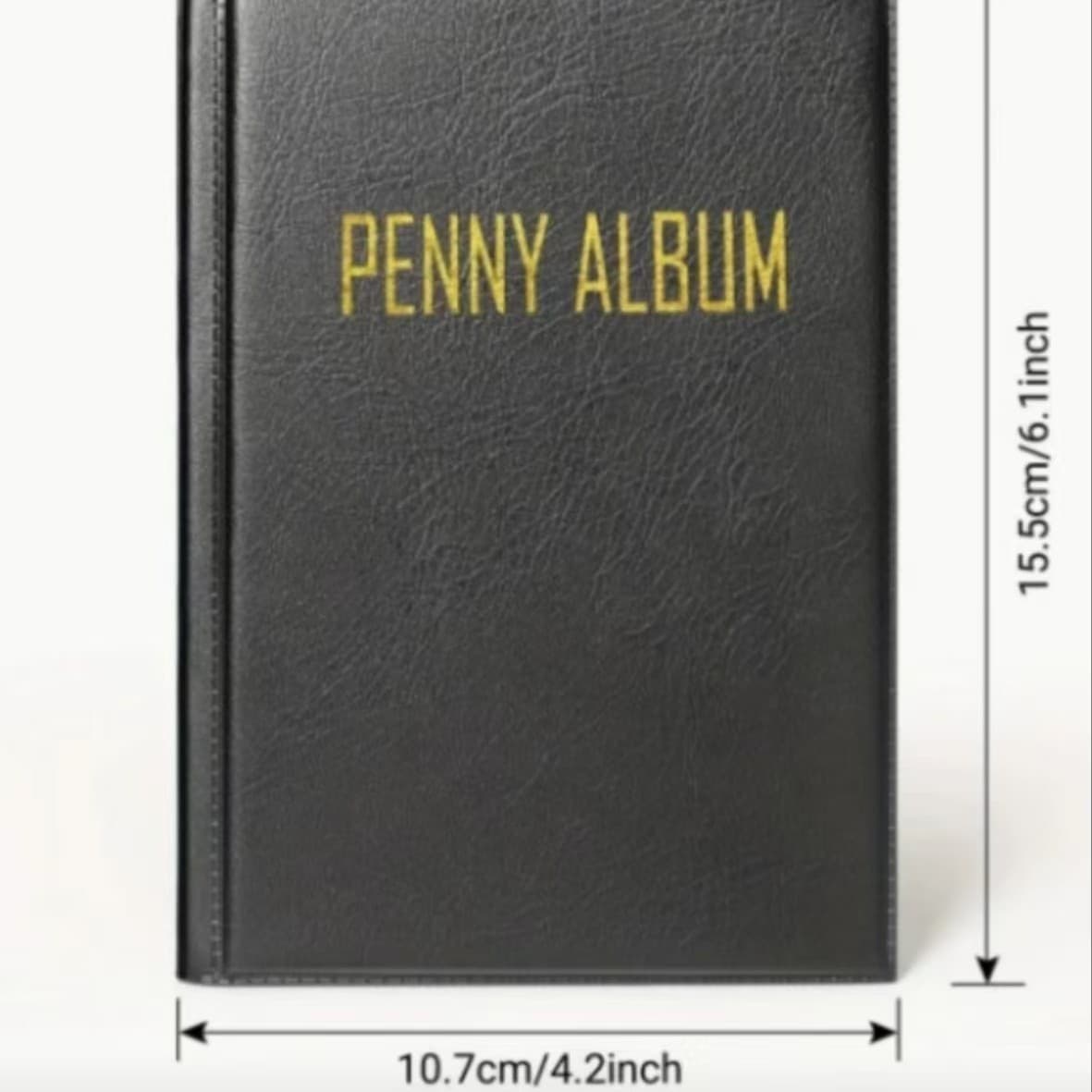 Custom Collectible Album for Coins, Stamps, 108-Grid PVC Hot-Stamped Storage