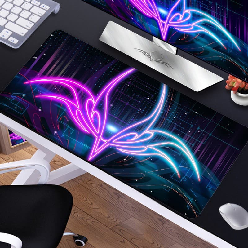 Cold Front Migration - Thank You for Your Support] Extra Large Mouse Pad Advertising Small Mouse Pad Printed for Internet Cafes and Gaming Centers