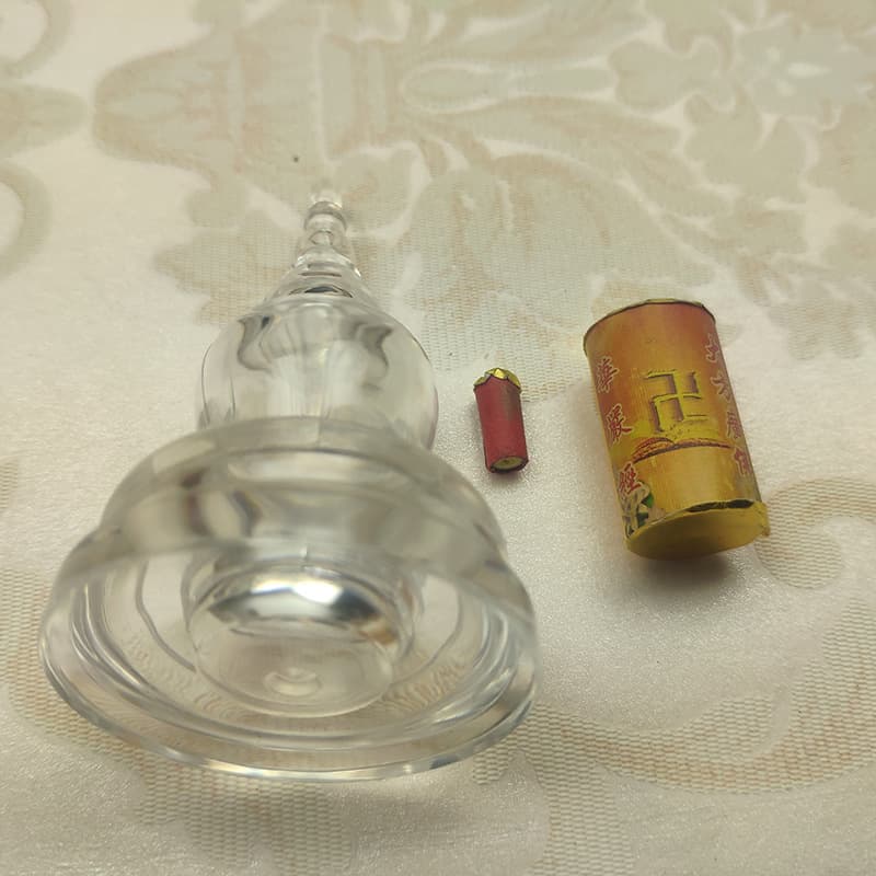 Wholesale from Manufacturer: Scenic Area Acrylic Transparent Stupa - Tourist Souvenir