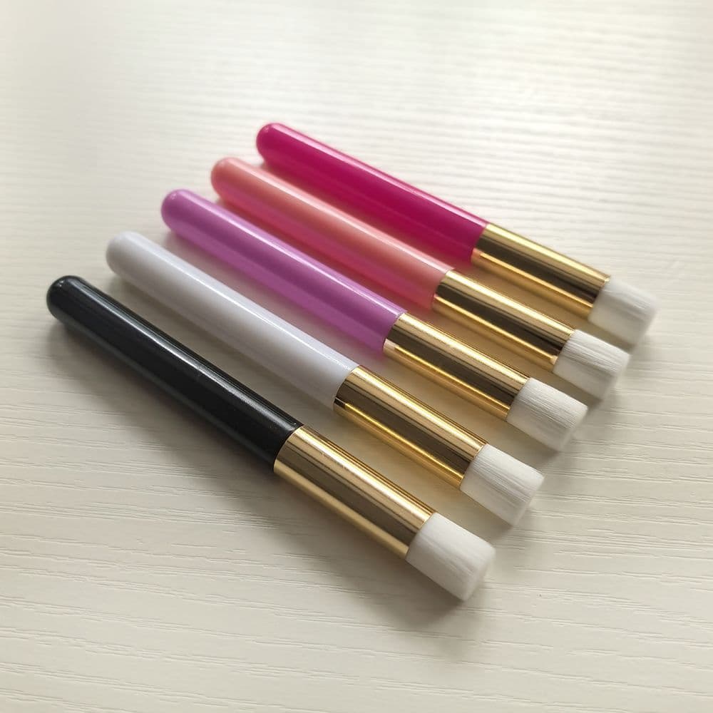 Nasal Cleansing Brush, Eyelash Cleaning Brush, Portable Mini Lipstick Blending Brush, Multifunctional Beauty Mousse Cleaning Brush, Makeup Brush
