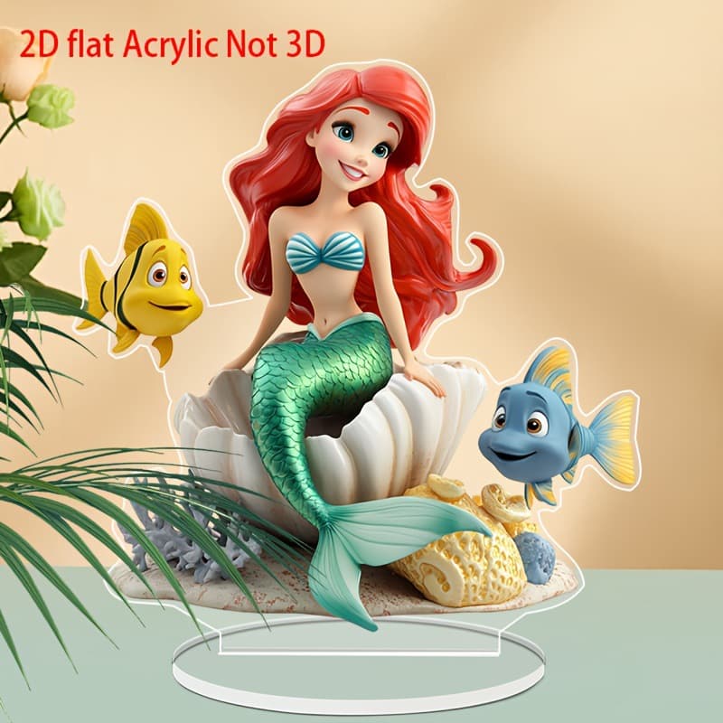 Ocean Princess theme, suitable as a gift for friends and family during holidays, perfect for desktop, office desk, bookshelf, and living room decoration.