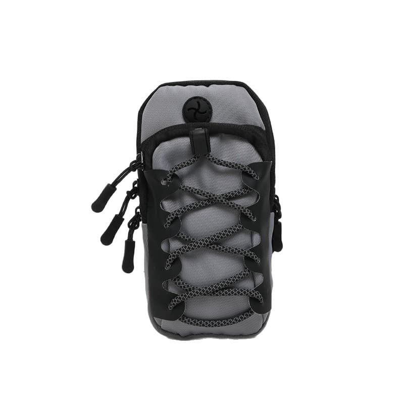 2025 New Reflective Phone Arm Band Sports Arm Sleeve Wrist Bag Outdoor Fitness Safety Reflective Phone Pouch